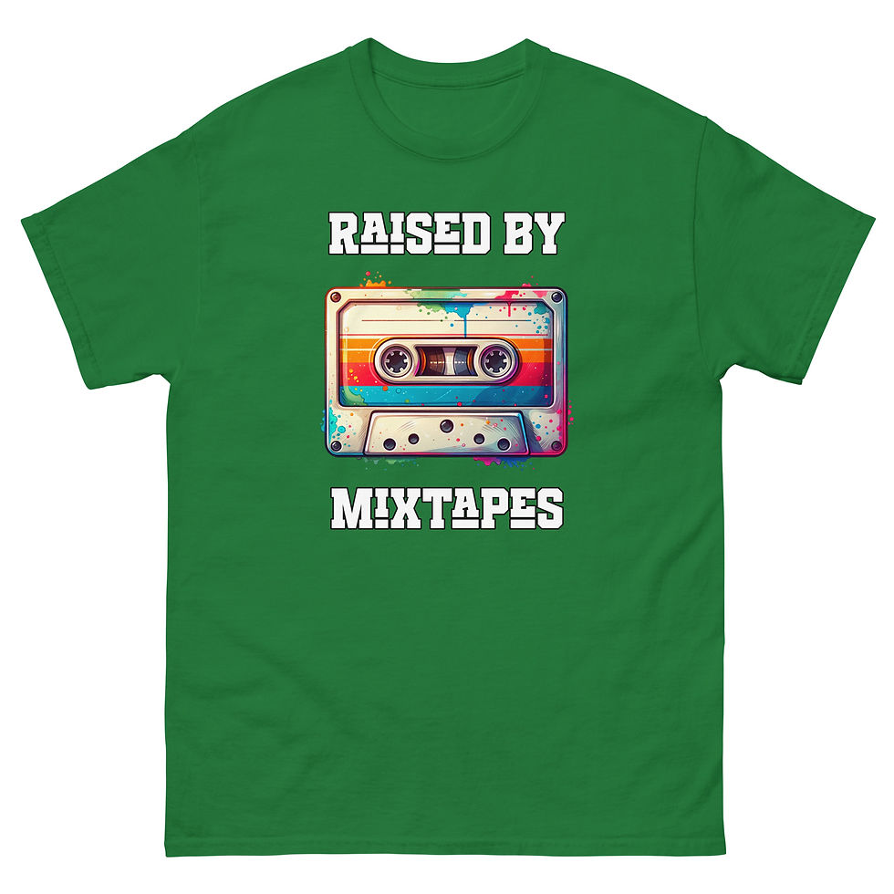 Thumbnail: Raised By Mixtapes - Premium T-Shirt