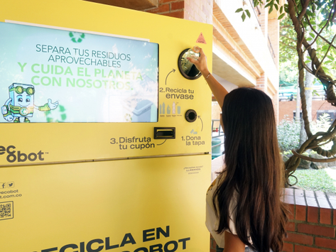 “Colombia recicla el 4 % de lo que se produce en plásticos”: Ecobot
