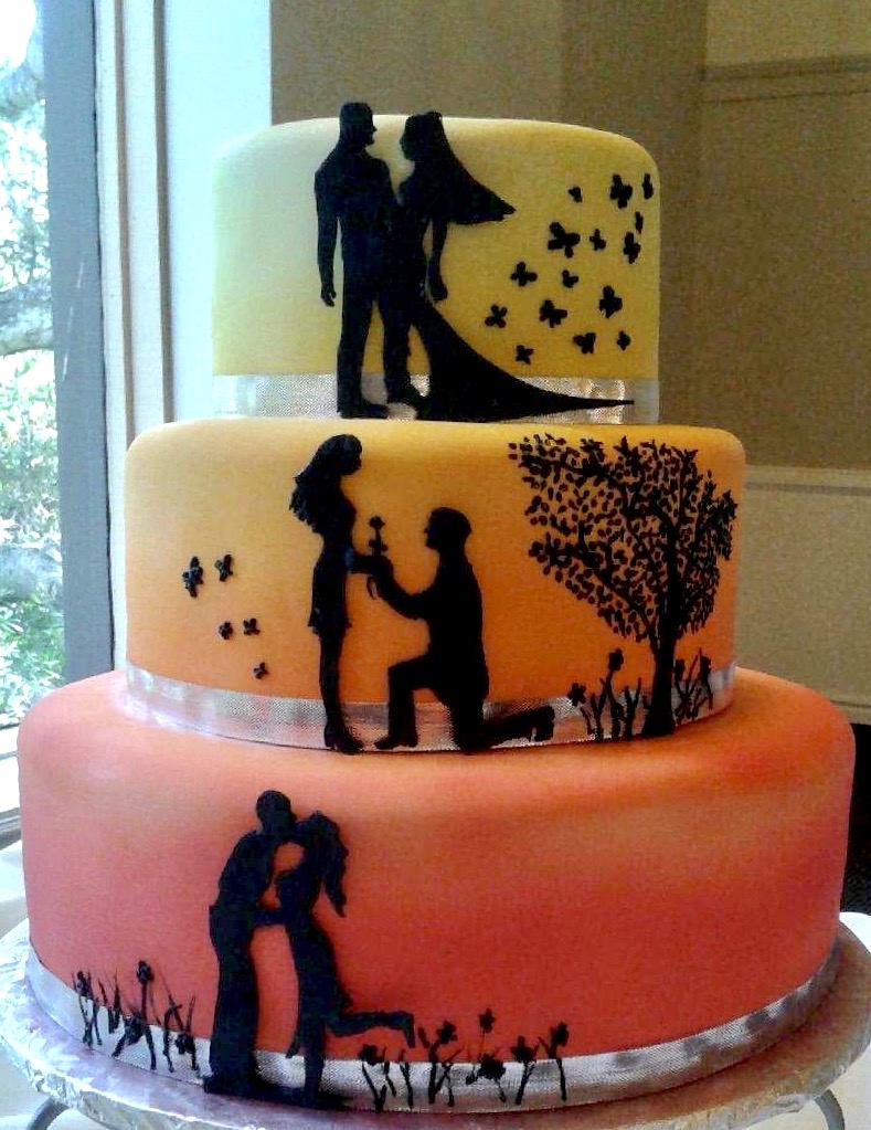 Silhouette Wedding Story