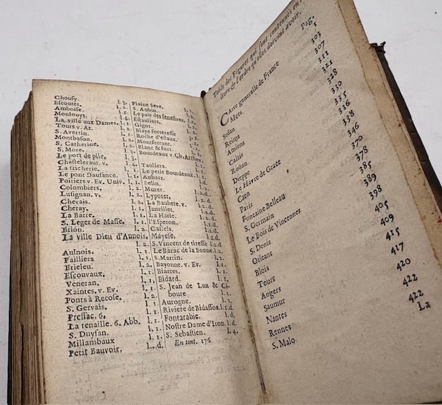 Thumbnail: BOEK  "LES DELICES DE LA FRANCE" (1ste editie - 1670)