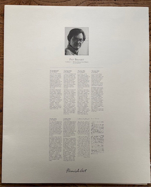 Thumbnail: LITHO PIET BEKAERT: DE INNERLIJKE GLOED