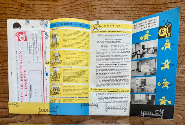 Thumbnail: EXPO '58: brochure logexpo FRANSTALIG
