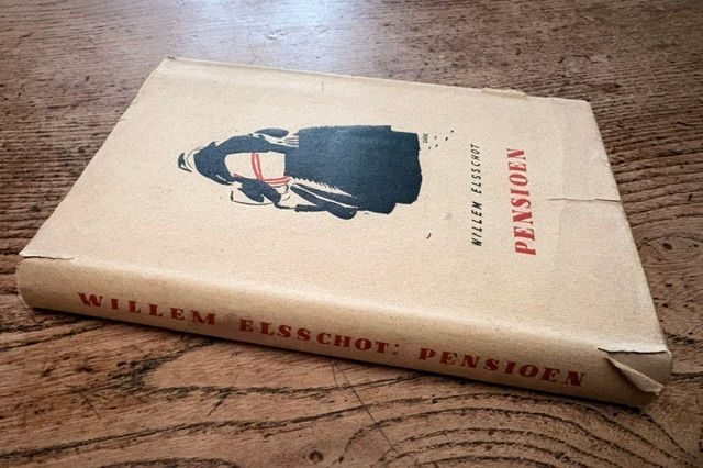 Thumbnail: WILLEM ELSSCHOT PENSIOEN (1ste druk - gesigneerd, 1937)