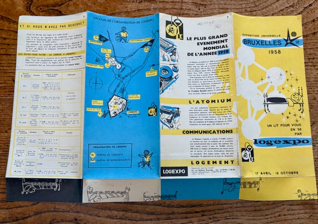 Thumbnail: EXPO '58: brochure logexpo FRANSTALIG