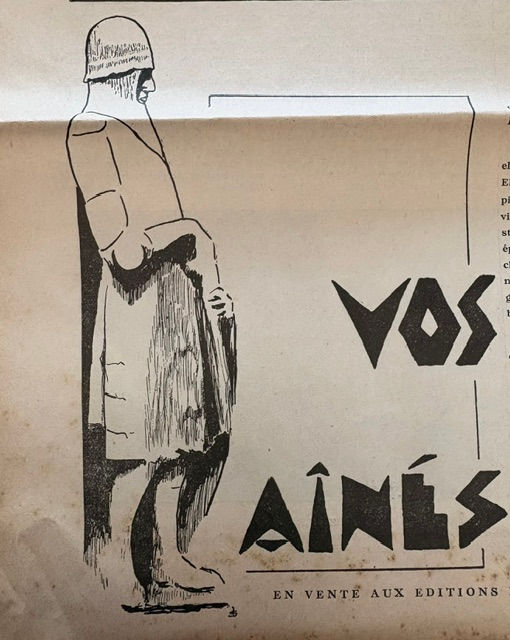 Thumbnail: HERGE  1ste TEKENINGEN IN KATHOLIEK WEEKBLAD "Le blé qui lève"