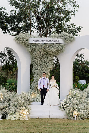 NAM & MAX | Modern Garden Wedding Chiang Mai