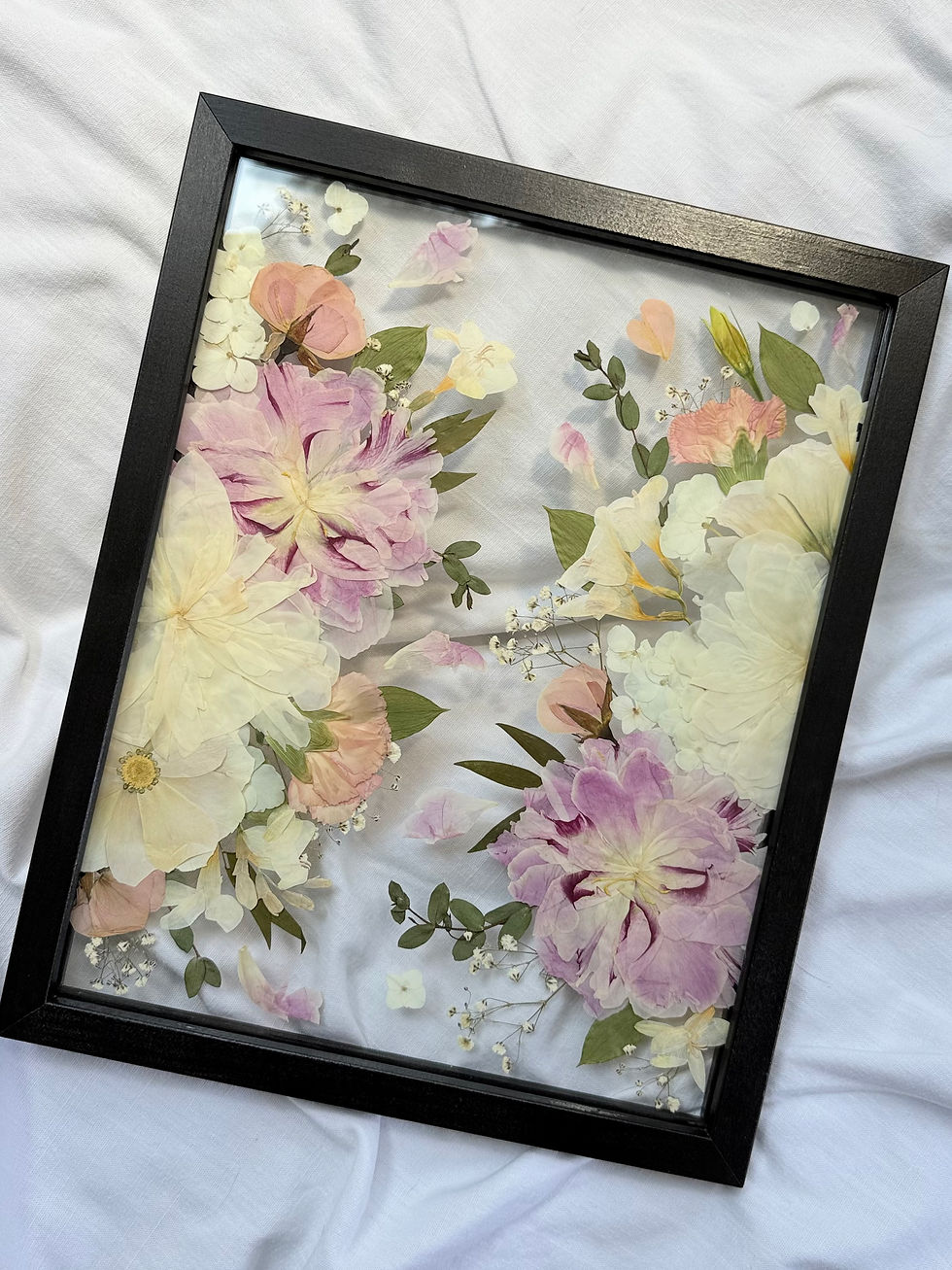 Thumbnail: Wood Framed Wall Hanging