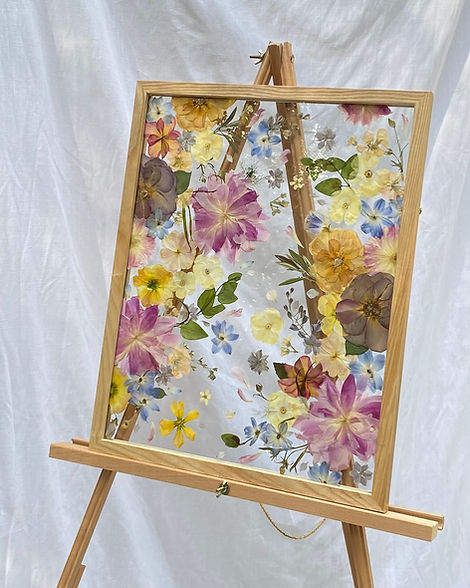 Wooden Framed Floral Preservation