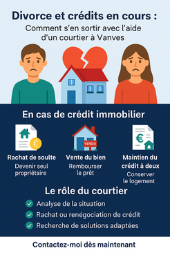 Divorce et crédits en cours