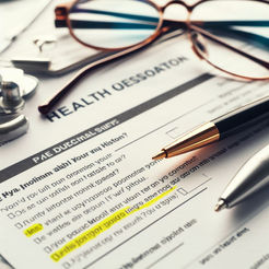 Questionnaire de santé assurance emprunteur