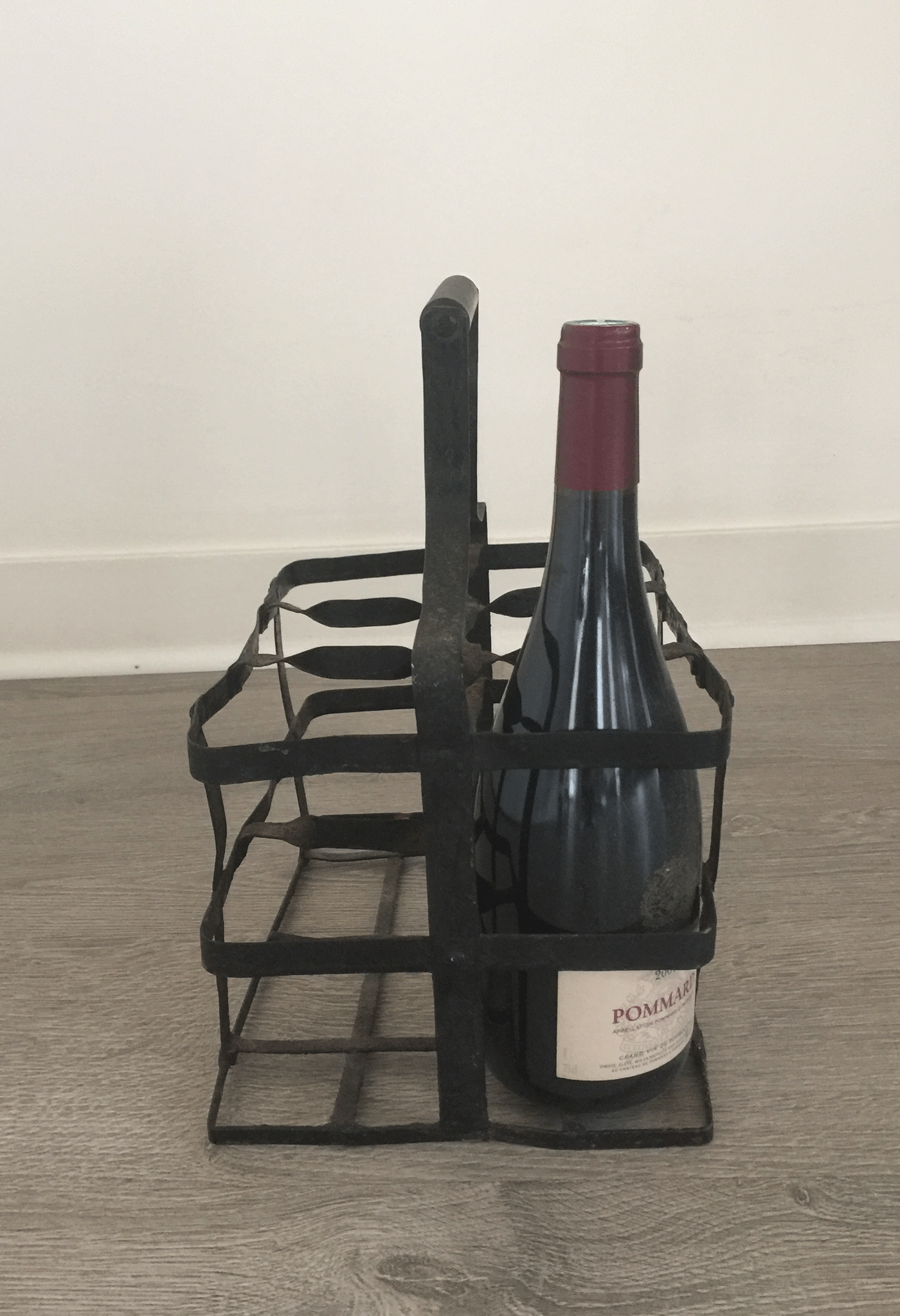 Antique-Bottle-Holder-Sideview