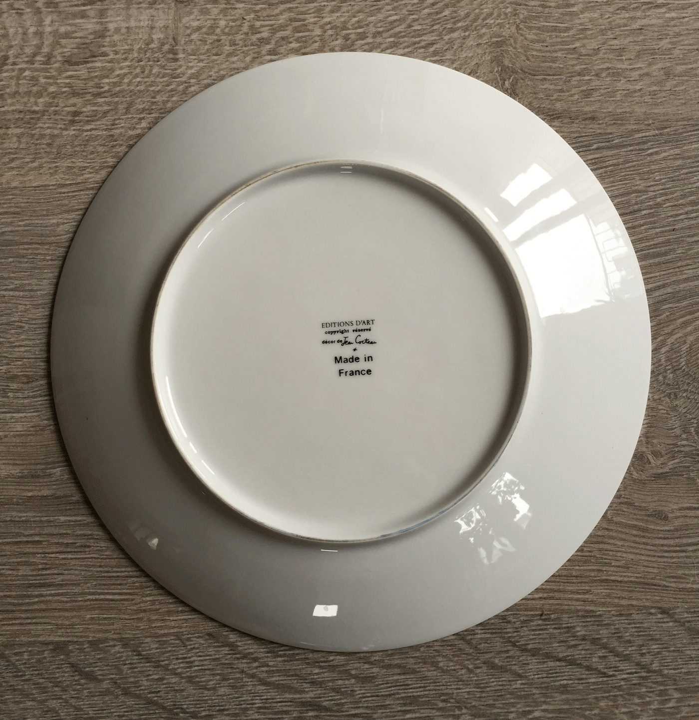 Cocteau-Plate Back