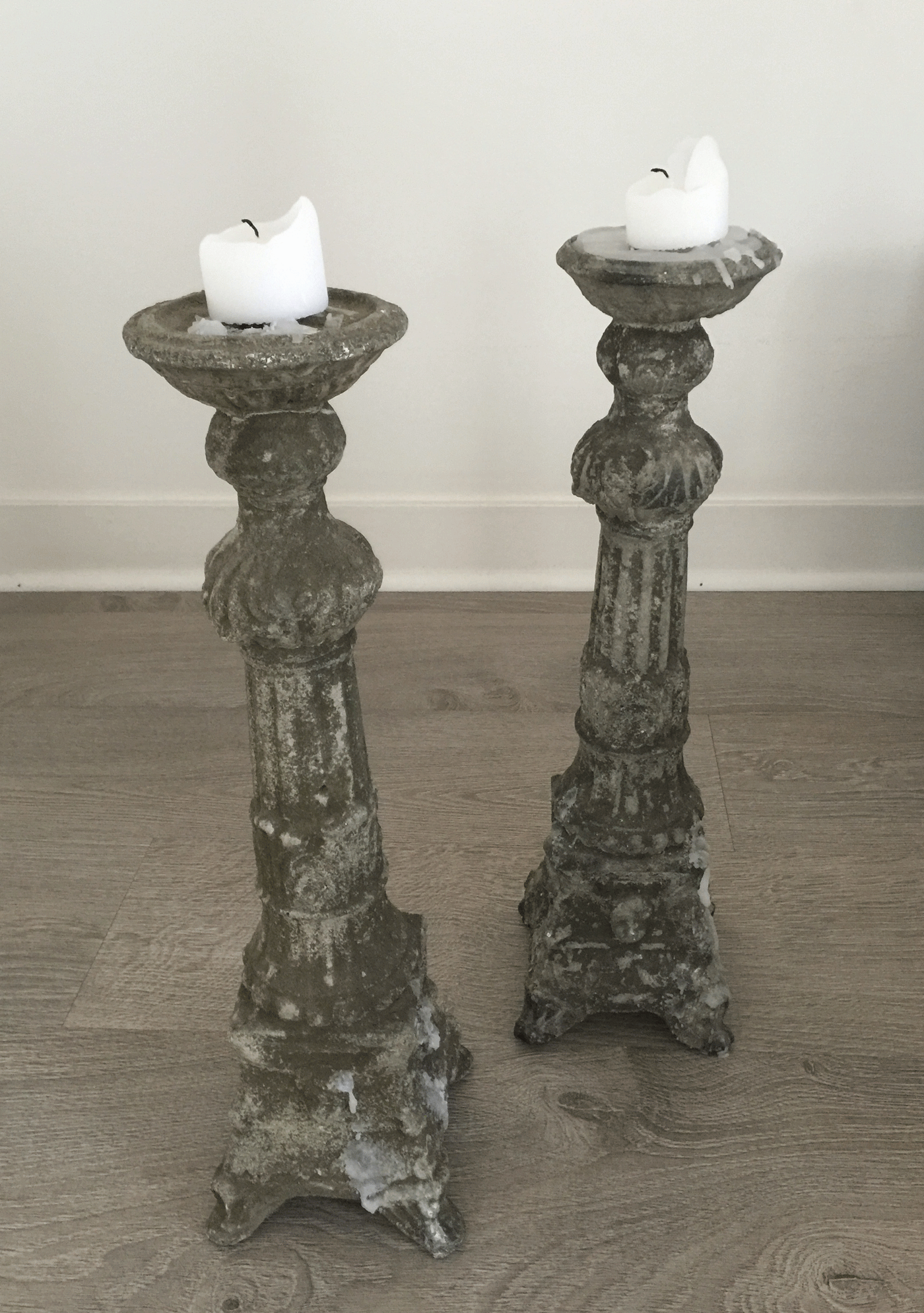 Stone-Candlesticks