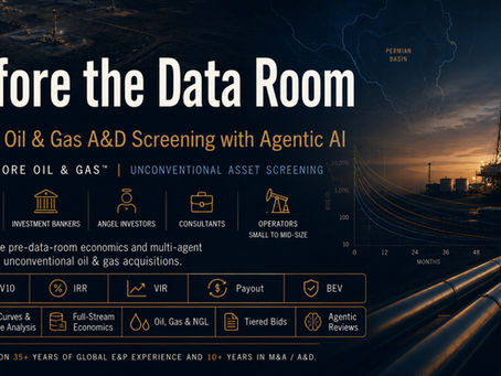 Unconventional Shale Asset economic screening