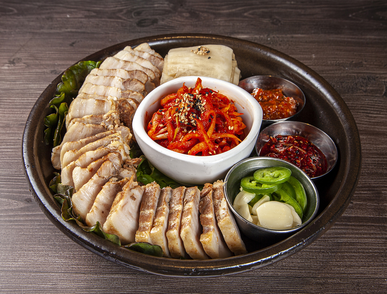 Arranged Food and Objects