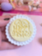 Happy Easter with Bunny Ears Stamp Debosser