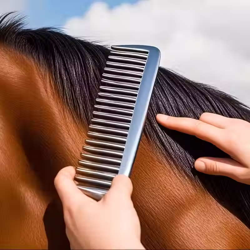 Durable Horse Comb - Smooth مشط حصان متين - ناعم