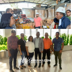 Visita del Comité Prodesarrollo 
de Las Cabuyas a la empresa contratista del Acueducto