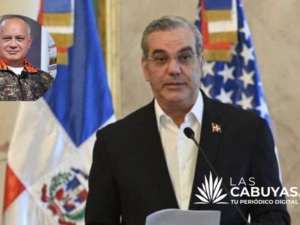Abinader le responde a Diosdado Cabello: "Aunque no tenemos petróleo, nuestra economía supera a la de Venezuela"