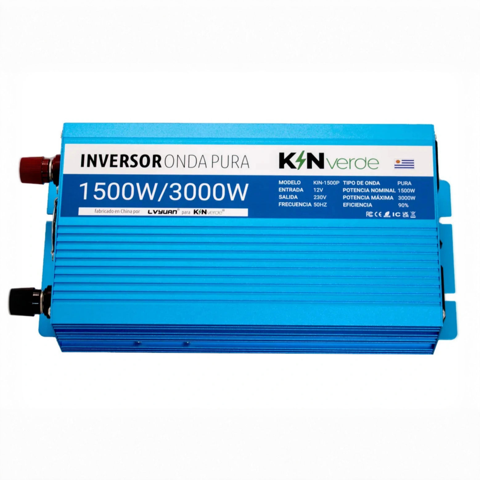 Inversor 1500w/3000w Onda Pura 12v/24v a 220v