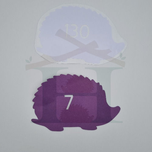 Thumbnail: Wheelie Bin Hedgehog House Number or House Name