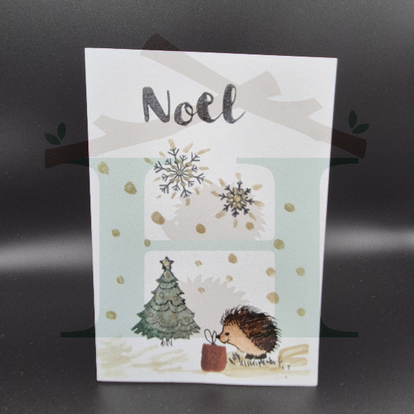 Thumbnail: Hand Painted Christmas Hedgehog Cards (4 Pack)