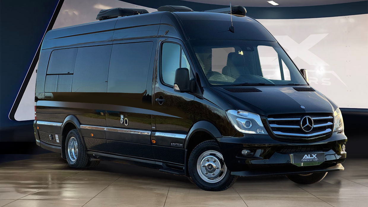 Mercedes Sprinter Airstream for sale Ripon North Yorkshire ALX Specialist Cars, a customer focused specialist car dealership serving Ripon, Harrogate, York, Bradford, Leeds and North Yorkshire. Our dedicated team is committed to exceeding your expectations, offering a hand picked selection of high-end vehicles and a personalised sales experience.
Visit us today to discover the ultimate in prestige and satisfaction.