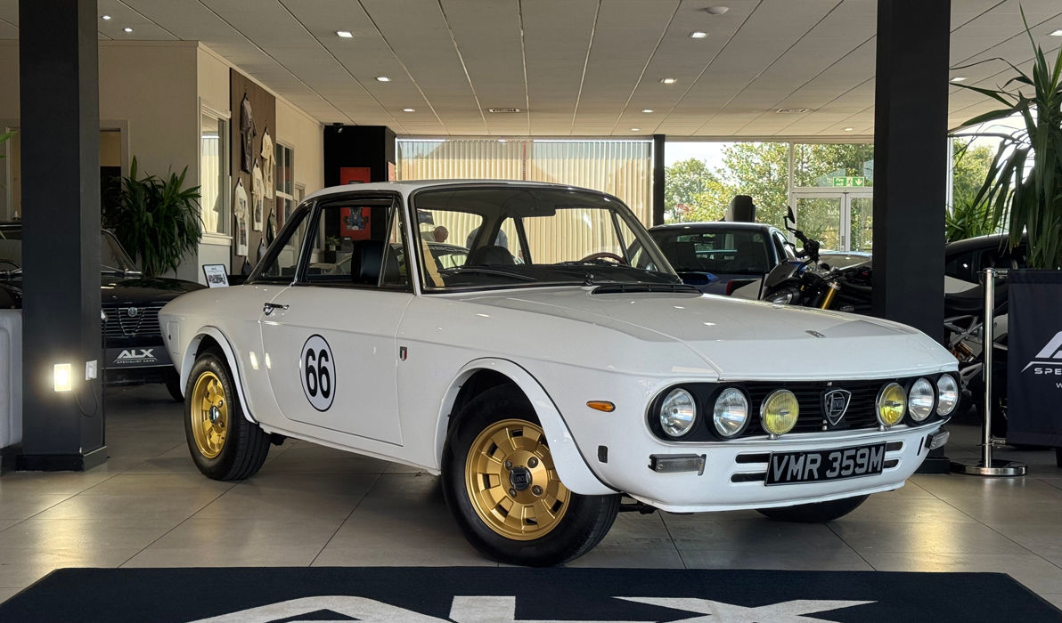 Lancia Fulvia 3Finished in Bianco with a Nero leather interior. This stunning 1974 Lancia Fulvia was brought over to the UK from Italy in 2017. The car has gone under extensive restoration work in recent years with a folder of documentation supplied with the car supporting the vehicles fantastic provenance. The condition of the vehicle is outstanding with immaculate bodywork and a refreshed leather interior. For more details on this fantastic example of the iconic Lancia Fulvia get in touch with a member of the team today on 01765 522523.