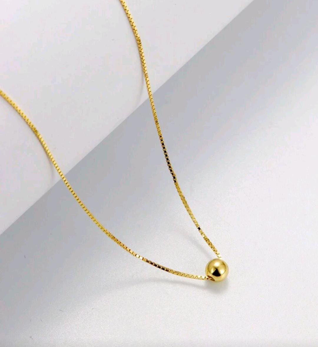 Faith over Mountains 18ct Gold plated necklace