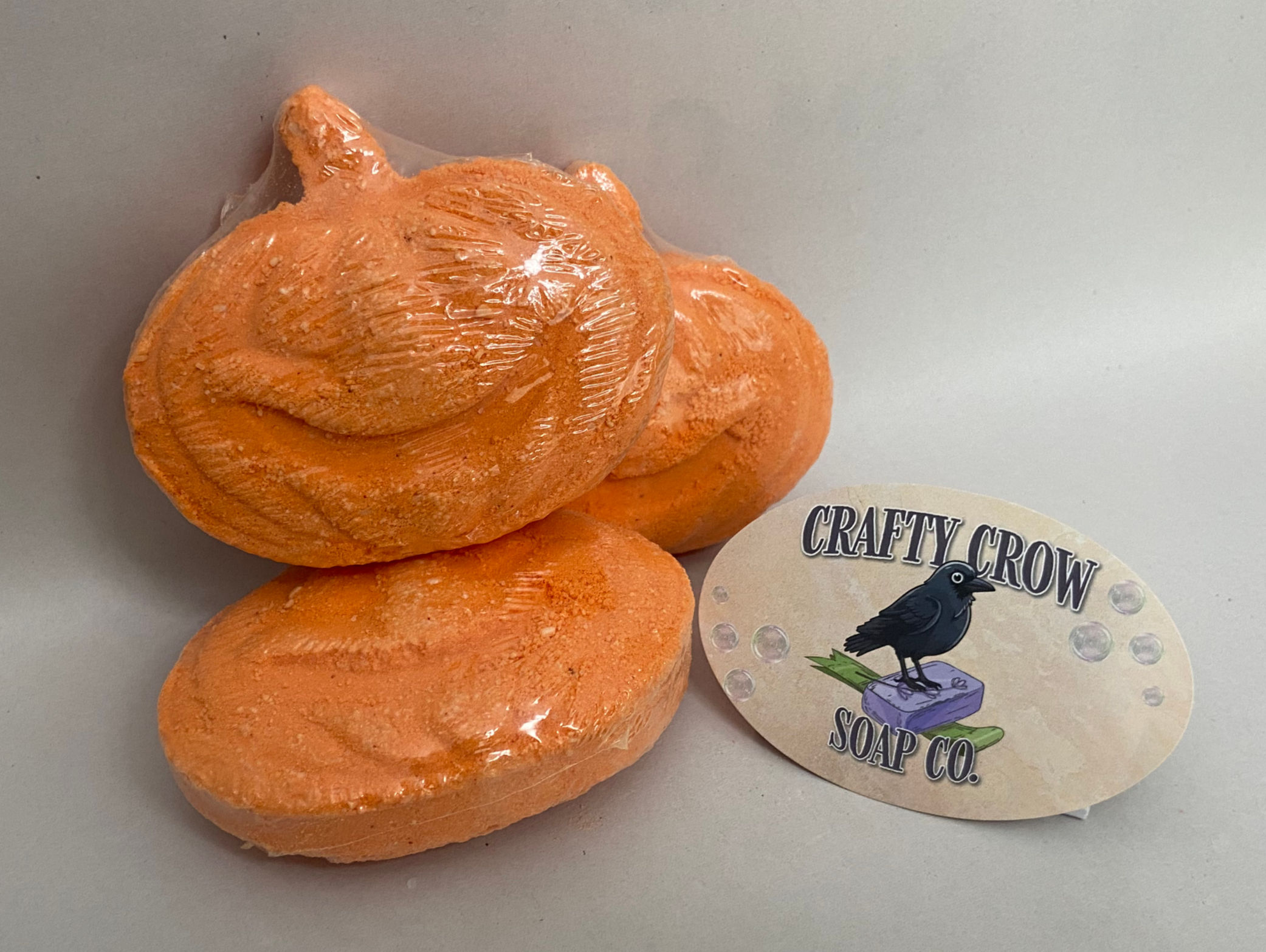 Spiced Jack-o-Lantern Bathbomb