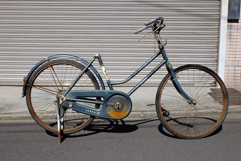 ボロボロの自転車