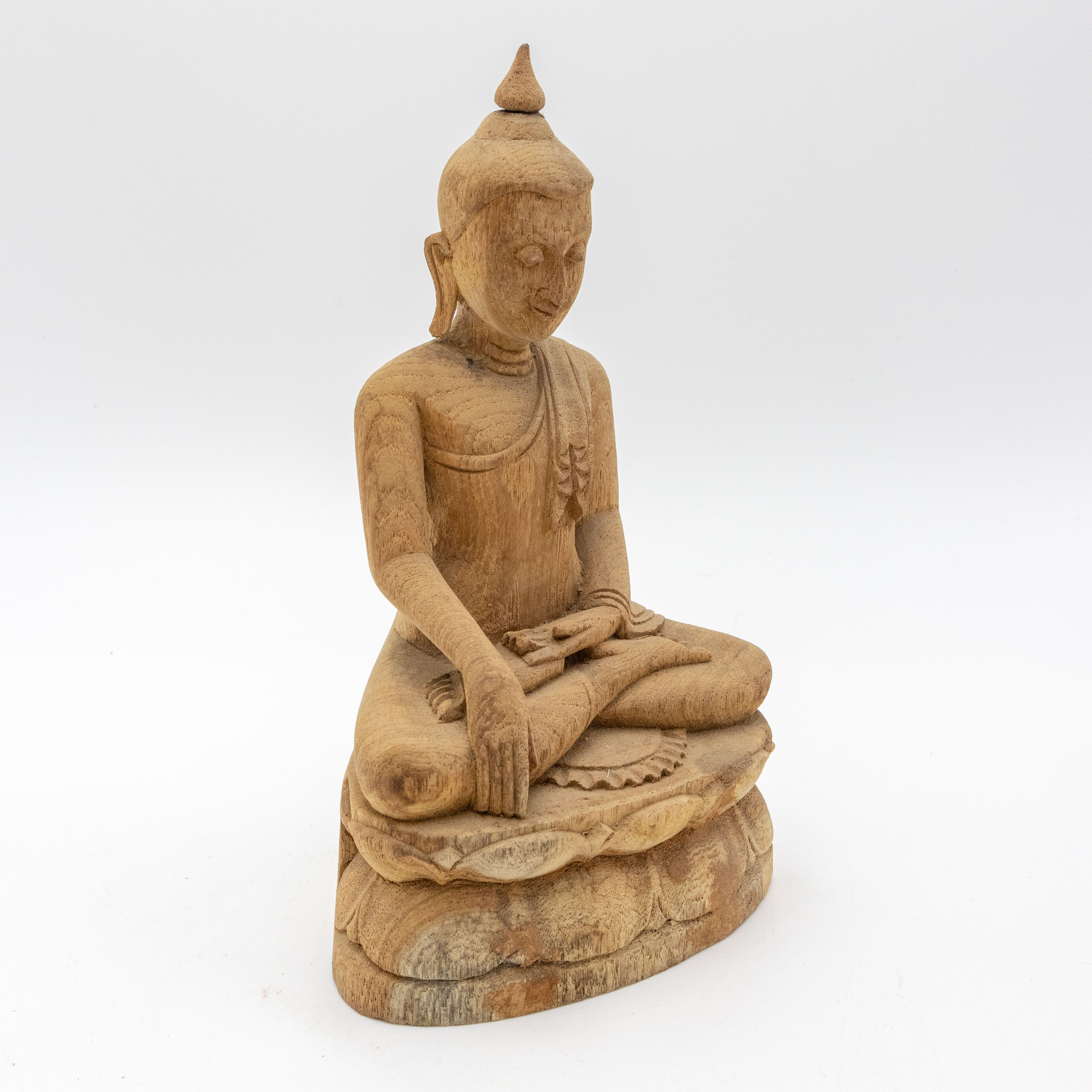 10" Sitting Buddha (Wooden Curving)