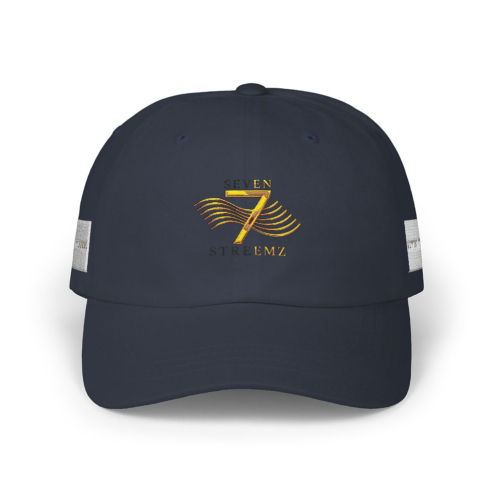 Thumbnail: 7 Streemz Classic Dad Cap — Vintage 7 Wings Embroidered Baseball Hat