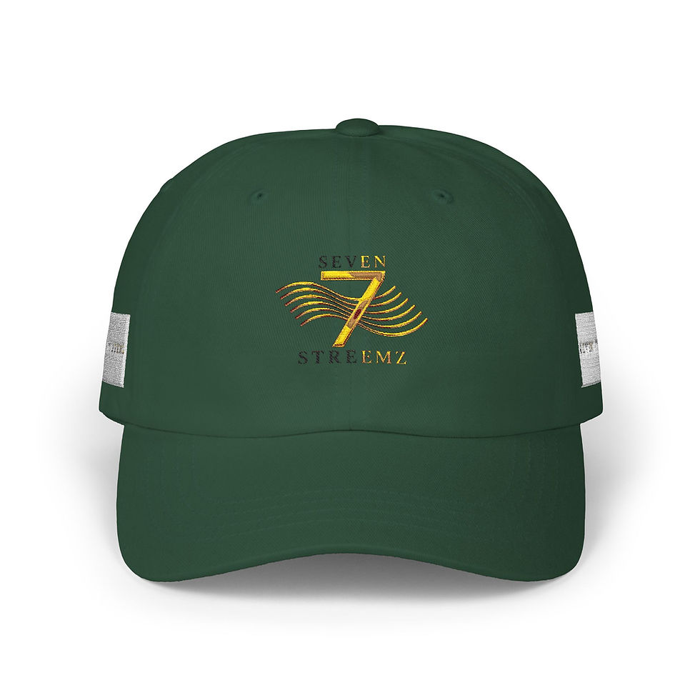 Thumbnail: 7 Streemz Classic Dad Cap — Vintage 7 Wings Embroidered Baseball Hat