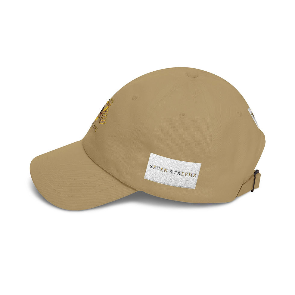 Thumbnail: 7 Streemz Classic Dad Cap — Vintage 7 Wings Embroidered Baseball Hat