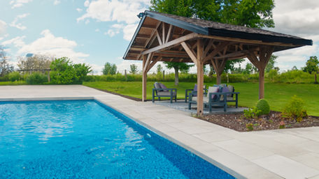 Inground fiberglass pools