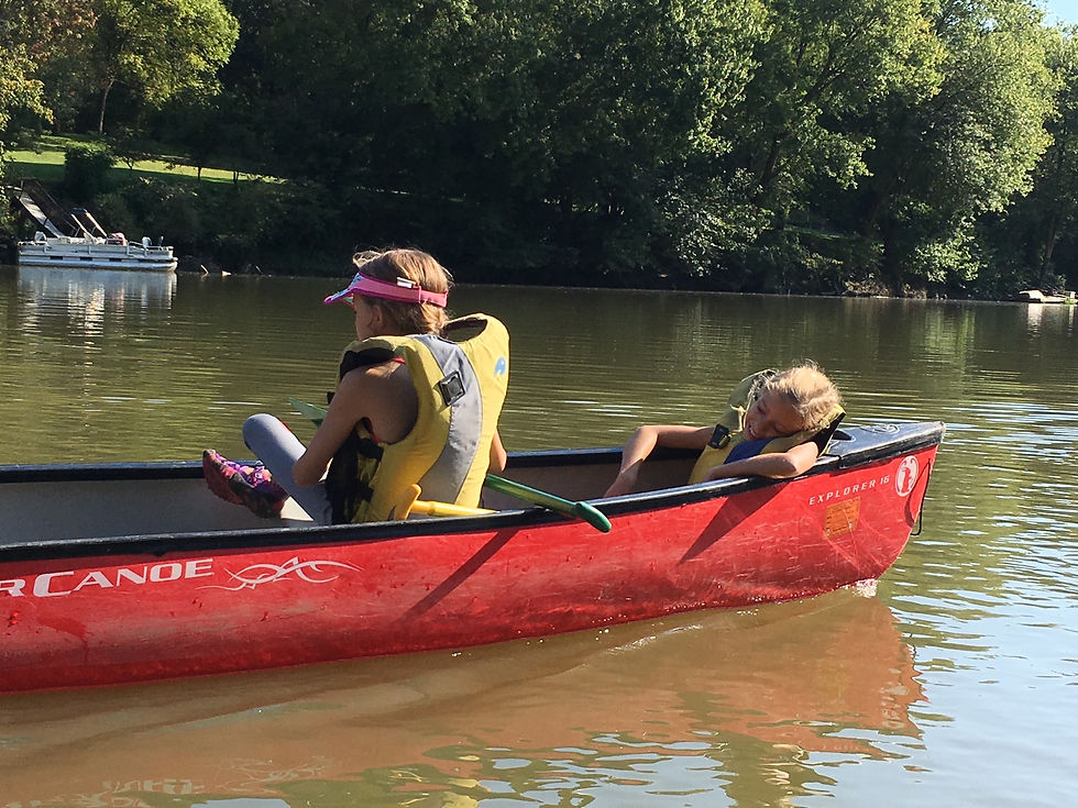Canoeing the Dix River