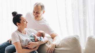 Rocco Newborn Sun and Moon Photography