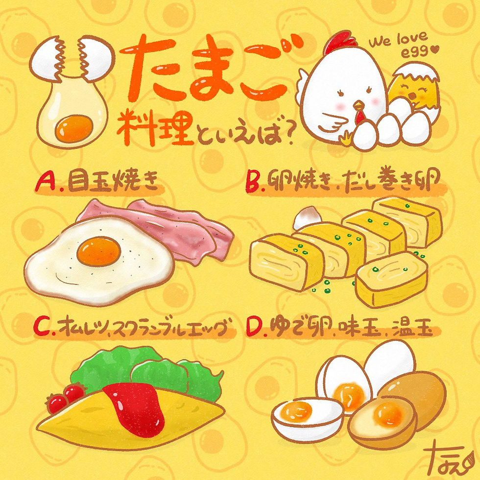 卵料理一覧