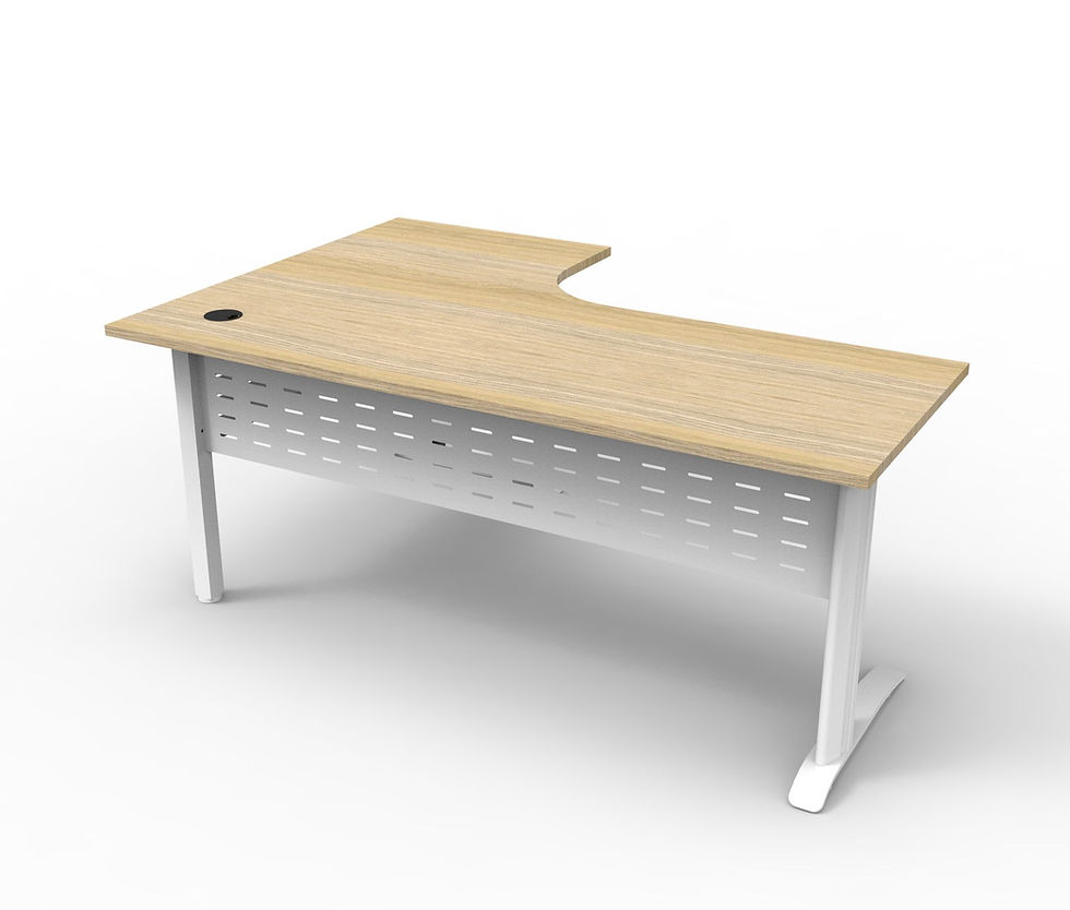Thumbnail: Natural Apollo Corner Desk