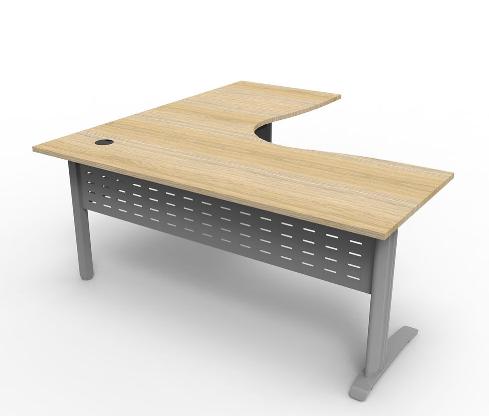 Thumbnail: Natural Apollo Corner Desk