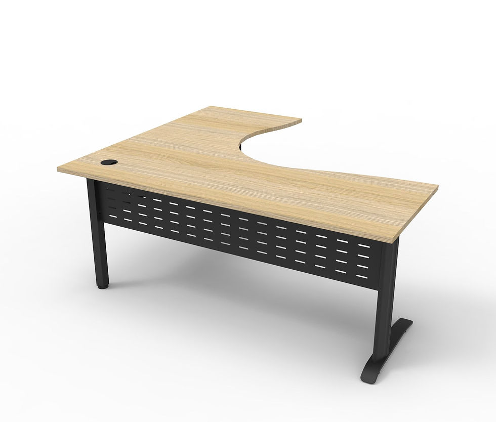 Thumbnail: Natural Apollo Corner Desk