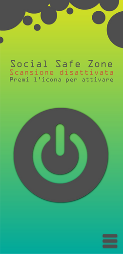 Applicazione spenta