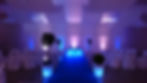 Umwandlung von einer Sporthalle in eine Eventlocation
