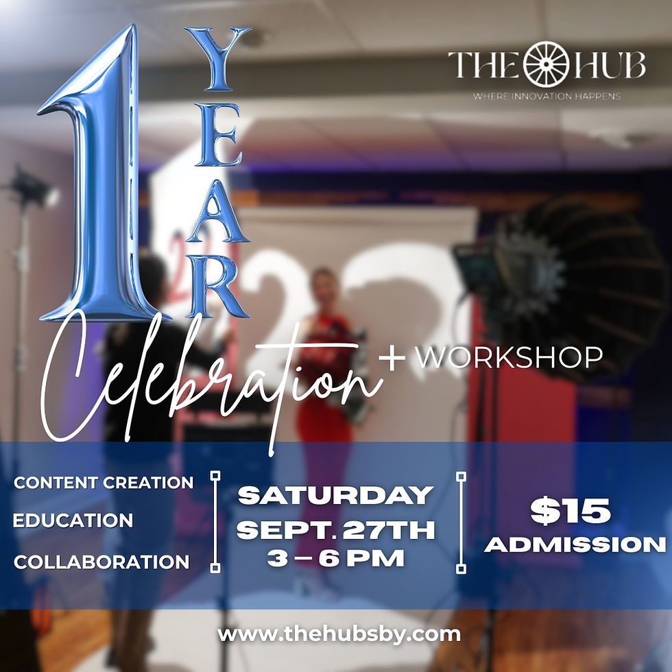 1 Year Anniversary Celebration + Workshop