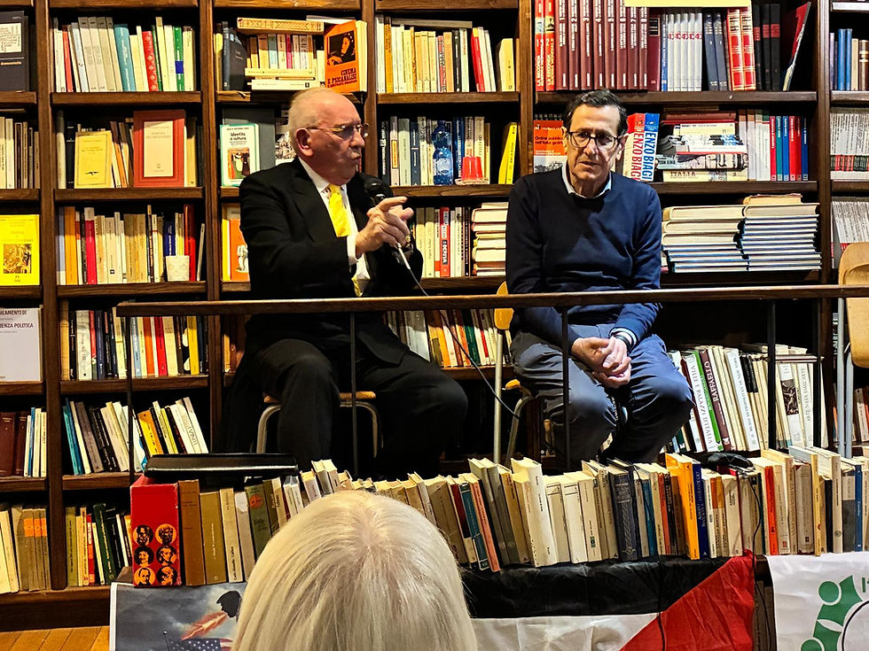 S.E. Bruno Scapini e Talal Khrais