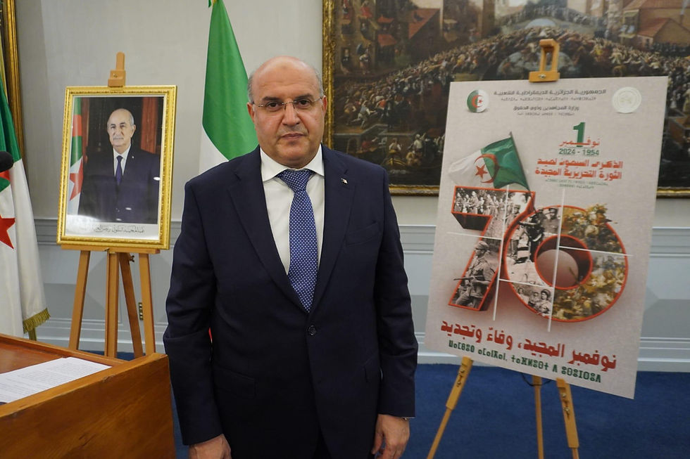 Algeria-Italia, Ambasciatore Khelifi rilancia con Roma: industria, energia, dialogo 
