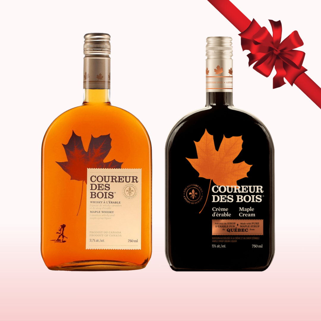 Duo de Coureur des bois Whisky et Crème d'érable