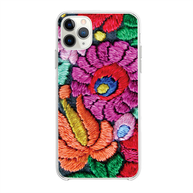 CAPINHA ESTAMPA BORDADO FLORES E CORES