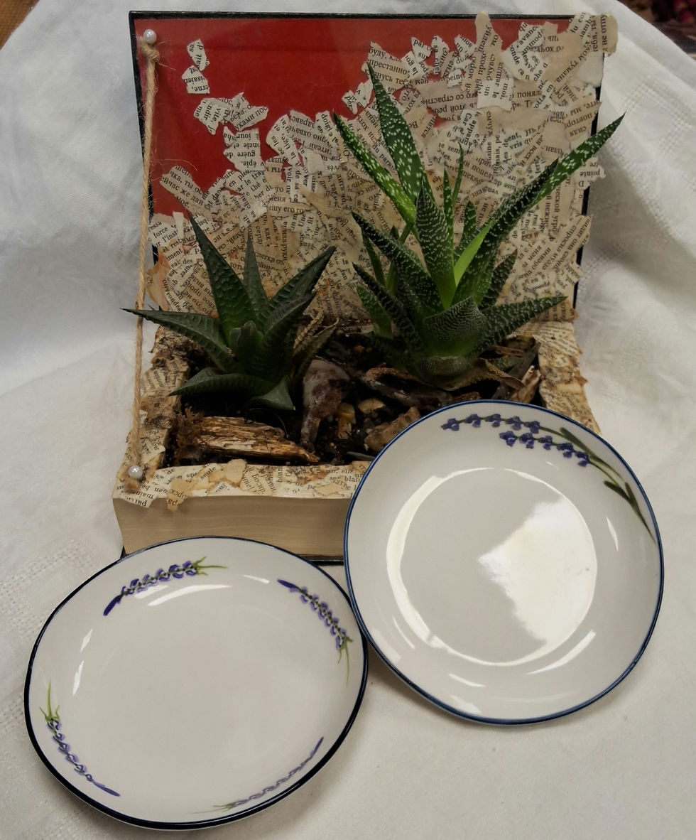 Miniature : Collection Lavande Assiette plate